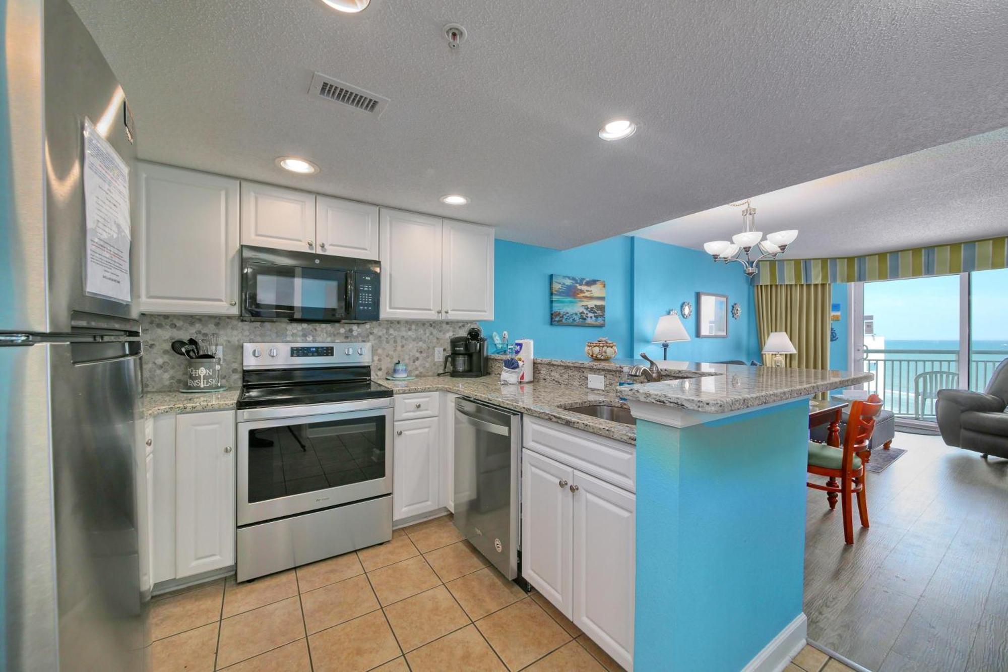 2501 S Ocean Blvd, 0929 - Ocean View Sleeps 8 Villa Myrtle Beach Exterior foto
