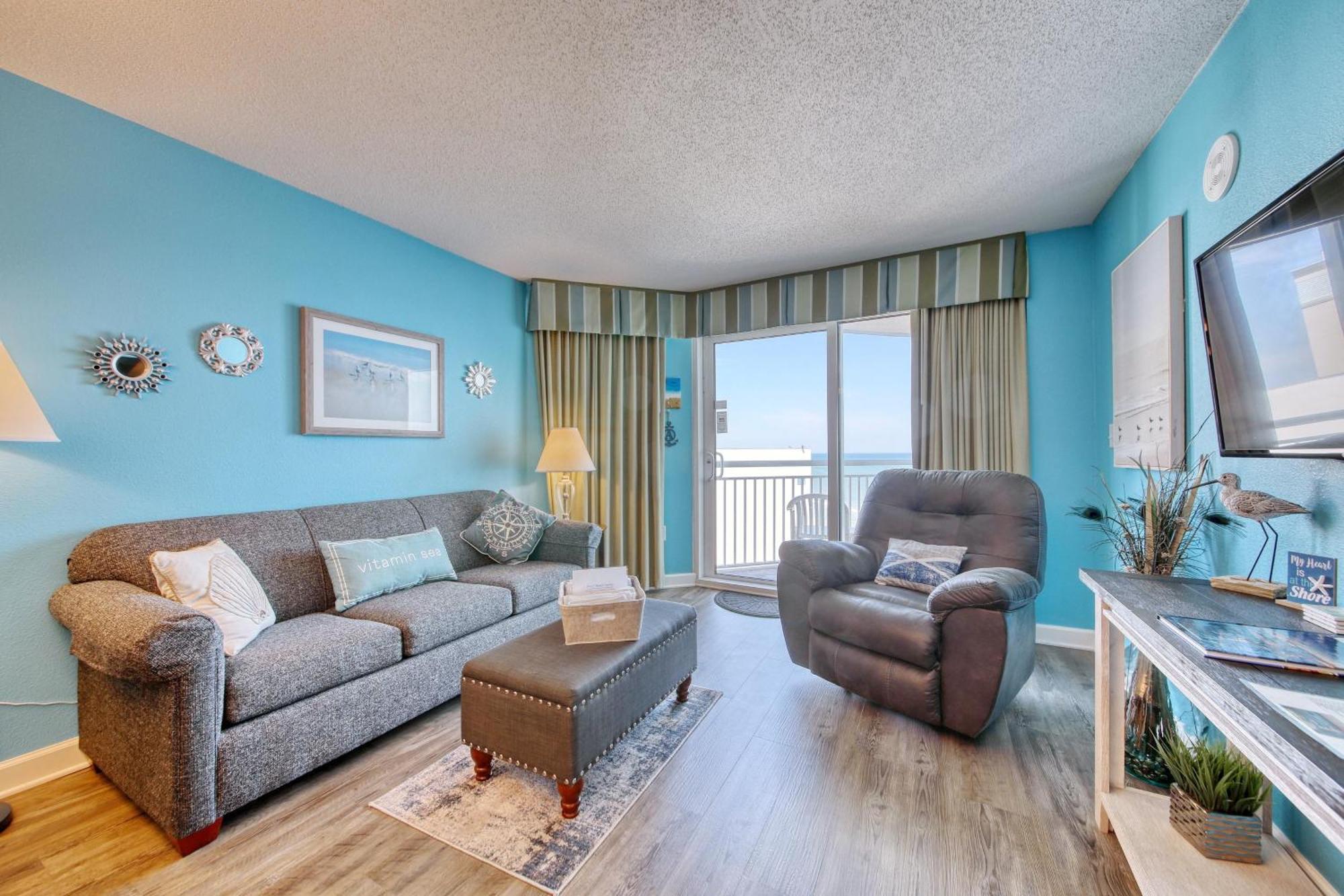 2501 S Ocean Blvd, 0929 - Ocean View Sleeps 8 Villa Myrtle Beach Exterior foto